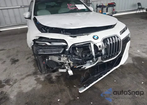 2023 BMW 740 I из США, поврежденный, VIN WBA23EH0XPCM58166